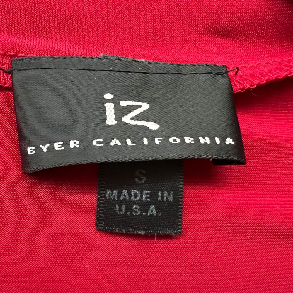 IZ Byer V-neck Swing Top w/Back Tie and Sequin Waist Details Size Small - Picture 3 of 3